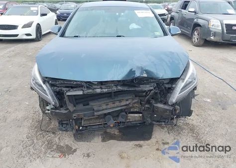 2016 Hyundai Sonata Hybrid Limited from USA, damaged, VIN KMHE34L12GA016984